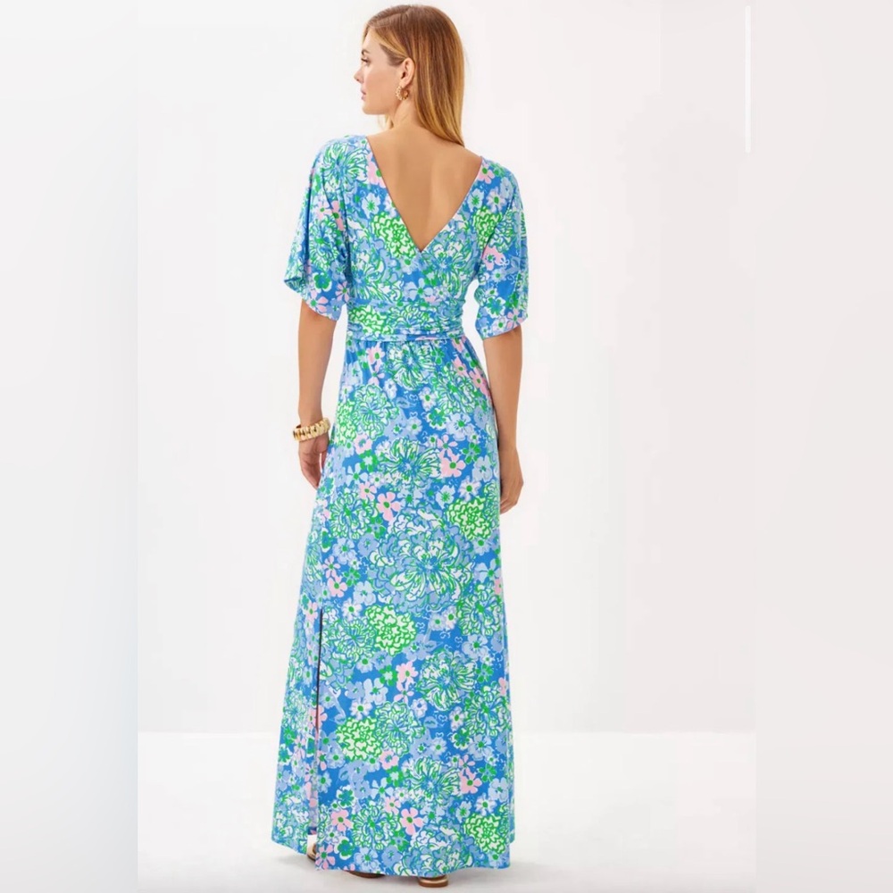 *last chance Parigi boat neck maxi dress